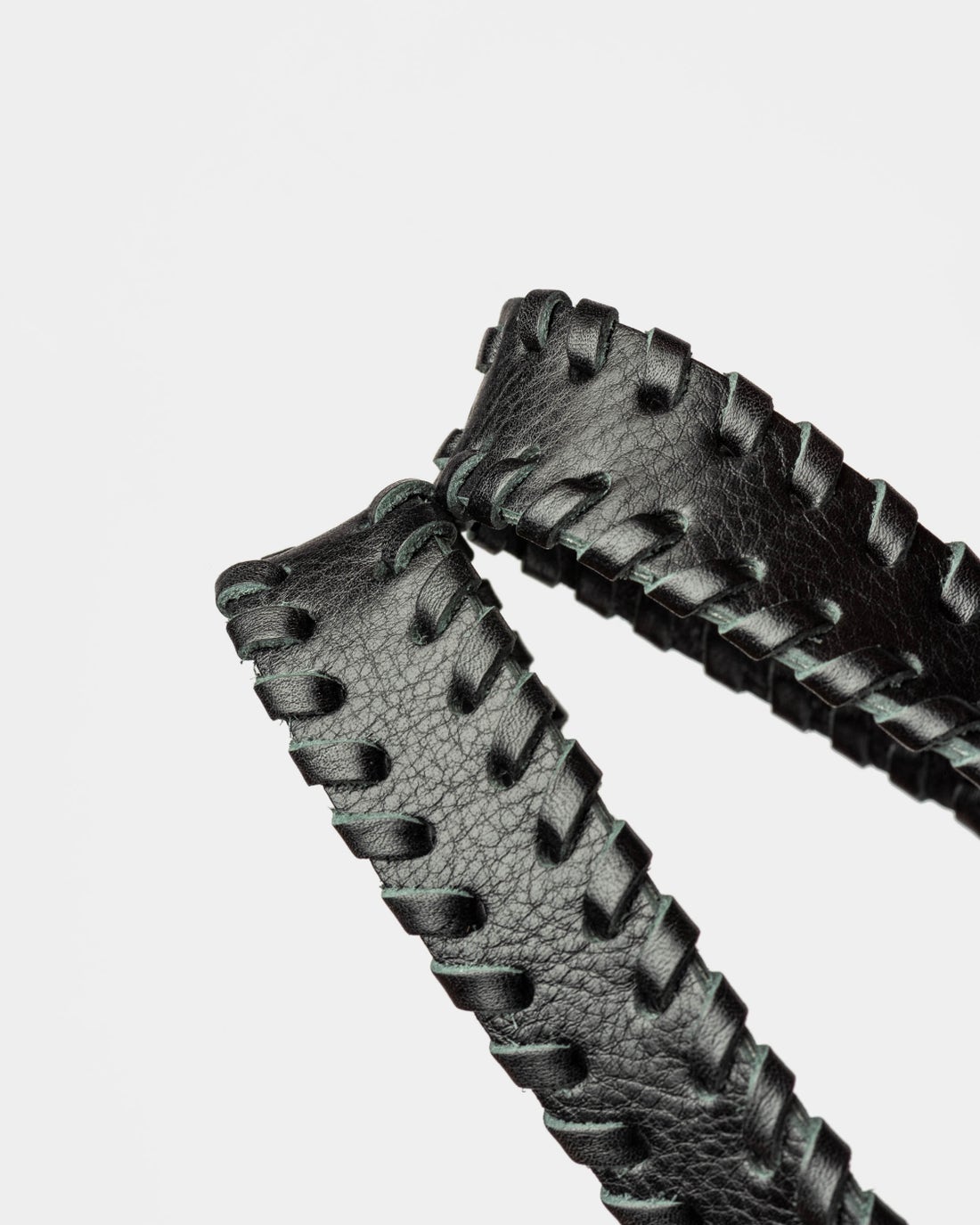 Shopper The Braided en cuero vegetal liso