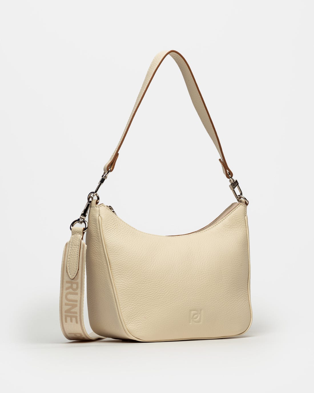 Bandolera Venice en cuero graneado