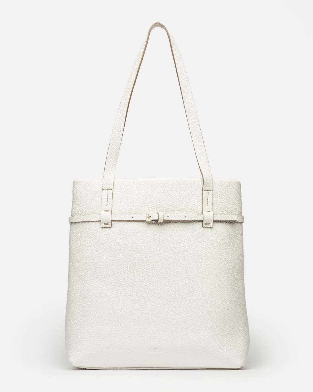 Shopper Bay en cuero graneado