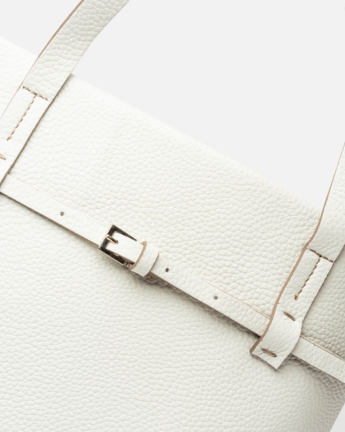 Shopper Bay en cuero graneado