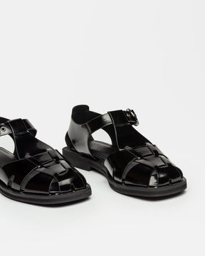 Mocasín Yoko en efecto cuero